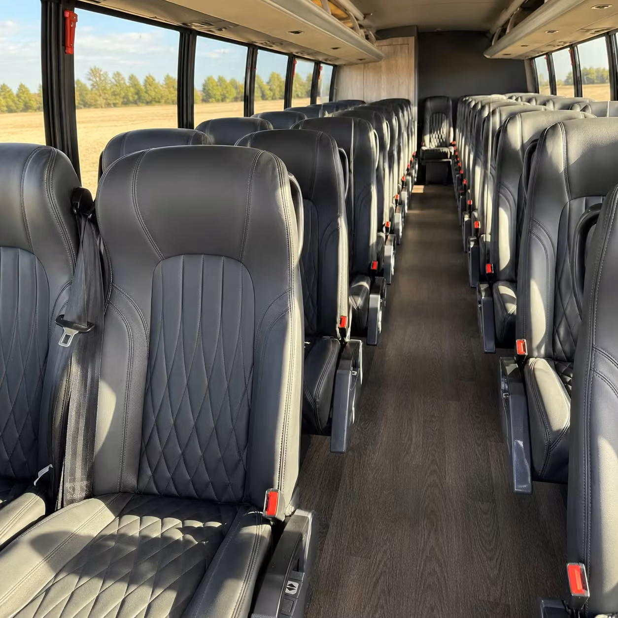 30 passenger minibus interior