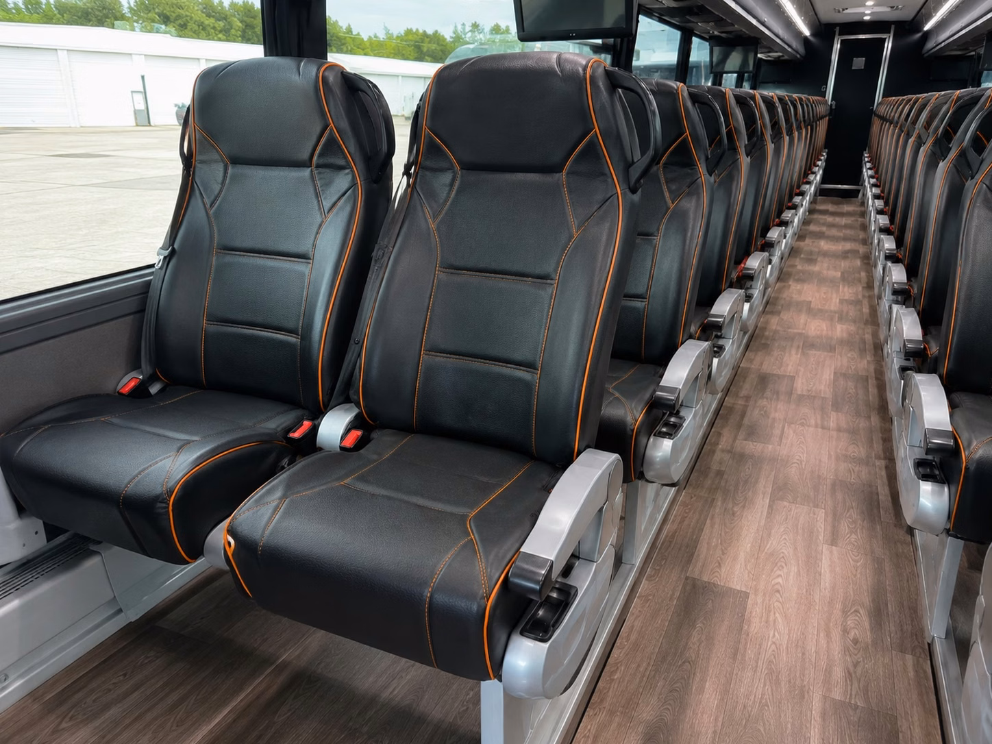 nampa charter bus interior gallery
