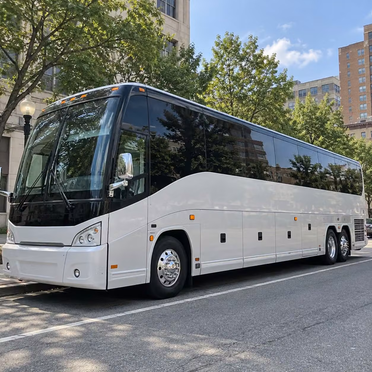 nampa charter bus rental fleet