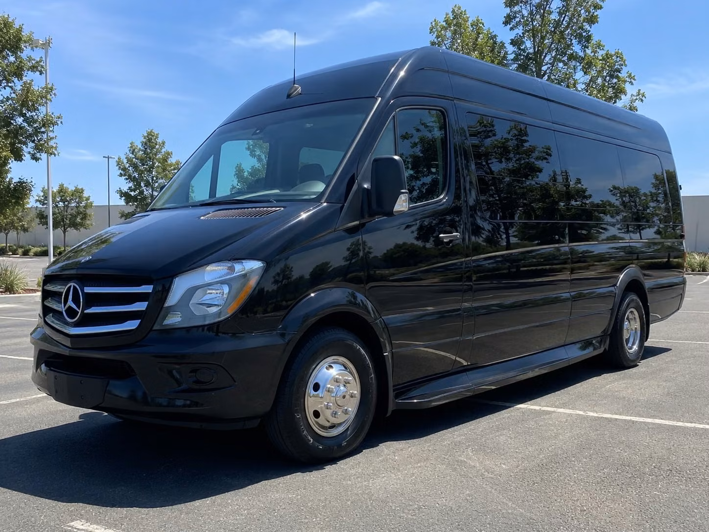 sprinter van with driver